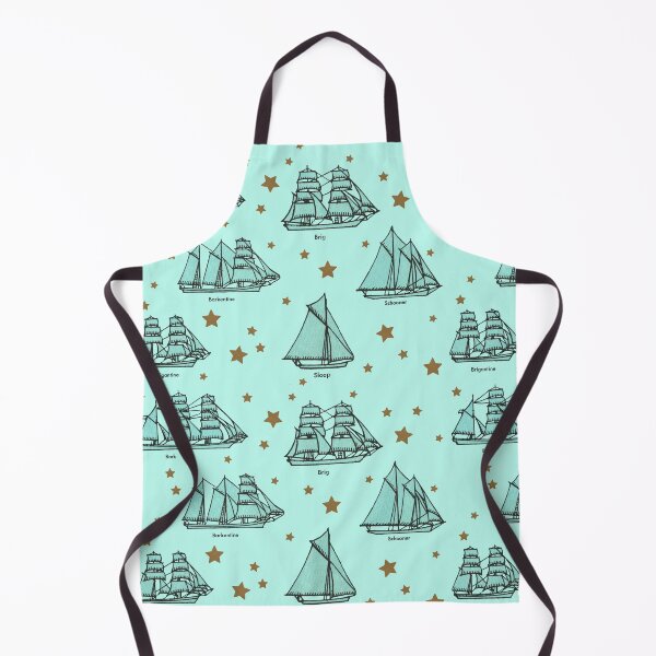 Item preview, Sailing by the Stars - Blue Nautical Pattern designed and sold by elevens.