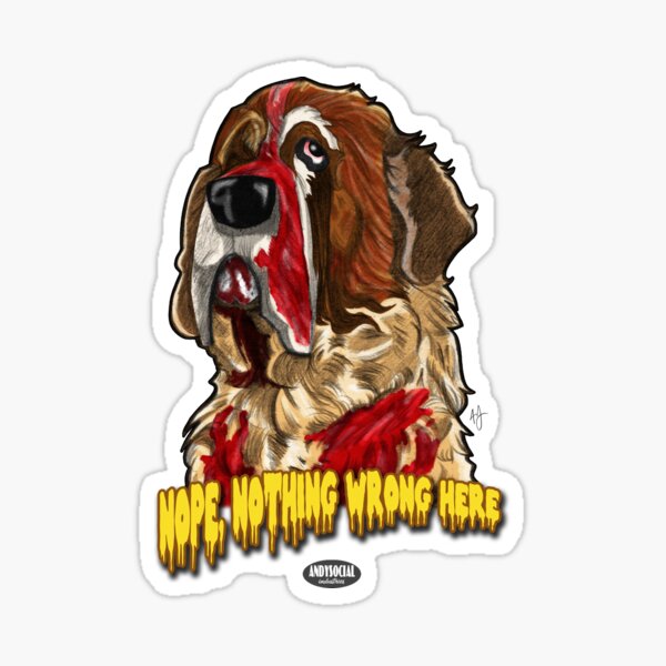 Cujo Sticker
