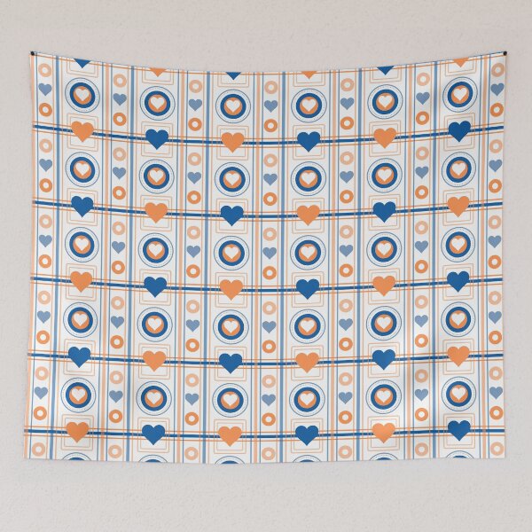 Item preview, Heart and circles pattern!!!  designed and sold by Niceprint42.