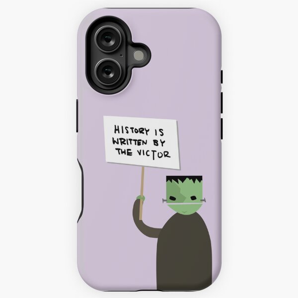 Vista previa del artículo con la obra «La historia la escribe Víctor Frankenstein», diseñado y vendido por kndll.