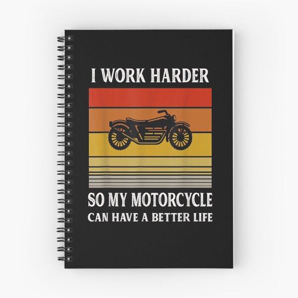 Item preview, Funny I Work Harder So My Motorcycle Can Have A Better Life  designed and sold by beatabea.