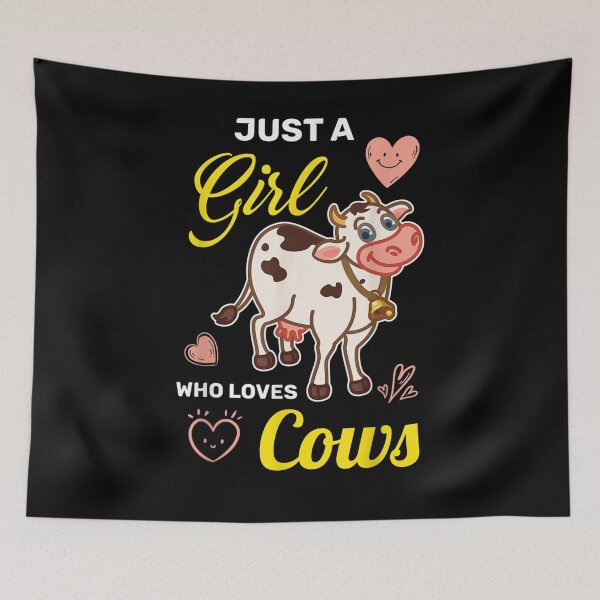 Item preview, Animal Lover Farmer Women Gift Just A Girl Who Loves Cow  designed and sold by beatabea.