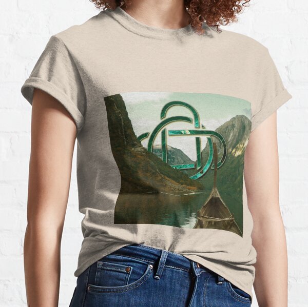 Polyscape Mountain Landscape Classic T-Shirt
