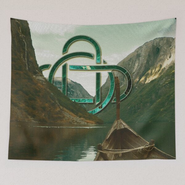 Item preview, Polyscape Mountain Landscape designed and sold by amenwolf.