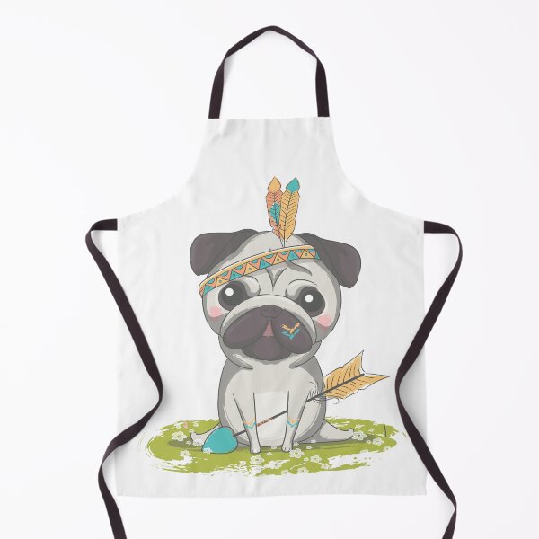 Item preview, Cute Little Indian Pug designed and sold by Kids-Playground.