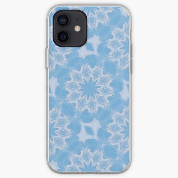 Blue Kaleidoscope Seamless iPhone Soft Case