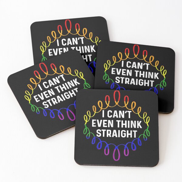 Item preview, I Cant Think Straight Gay Pride Lgbtq Pride Stuff Gay  designed and sold by beatabea.