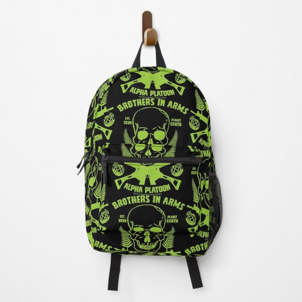 Item preview, WWII brothers in arms skull, grenades and guns design green edition. designed and sold by angelisart.