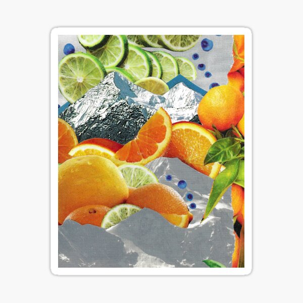 Item preview, Citrus Mountains, Blueberry Sky designed and sold by honeyboyz.