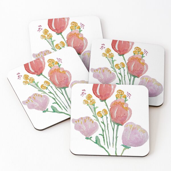 Item preview, Peonies and Spring Flowers designed and sold by Cessy Kaplan.