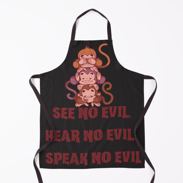 Item preview, See No Evil, Hear No Evil, Speak No Evil designed and sold by Tripp Art Studio.