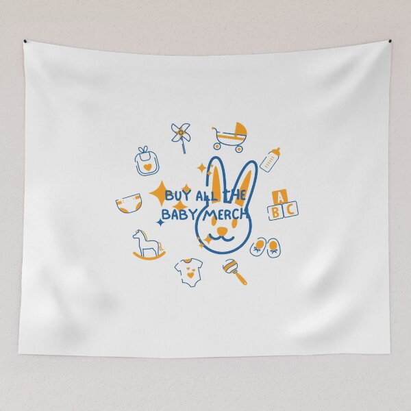Item preview, Teal and Yellow Cute and Friendly Funny Baby Design designed and sold by fosterahope.