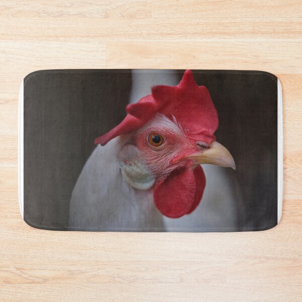 Item preview, White Leghorn Hen Close Up designed and sold by AmberCamera.