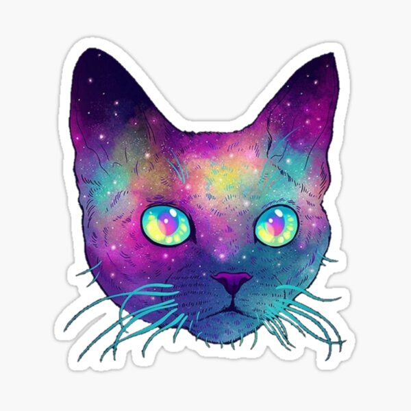 Artikel-Vorschau von Galaxy Cat, designt und verkauft von Katicats.