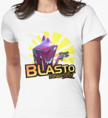 Mass Effect - BLASTO w/quote Women's Fitted T-Shirt