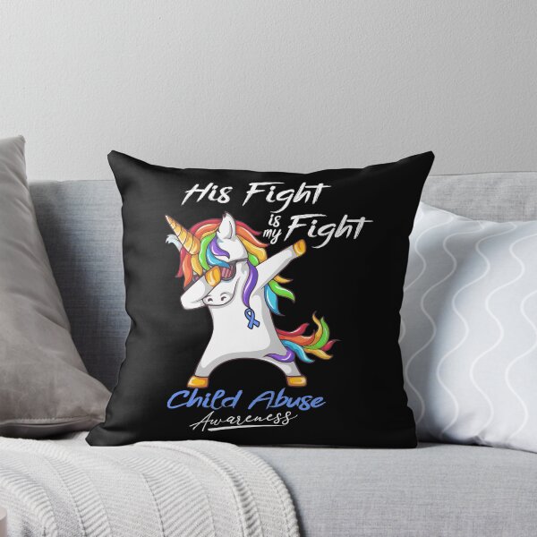 Item preview, Unicornio Su lucha es mi lucha Conciencia de abuso infantil designed and sold by rechardtee.