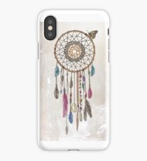 Colorful dream catcher art iPhone Case