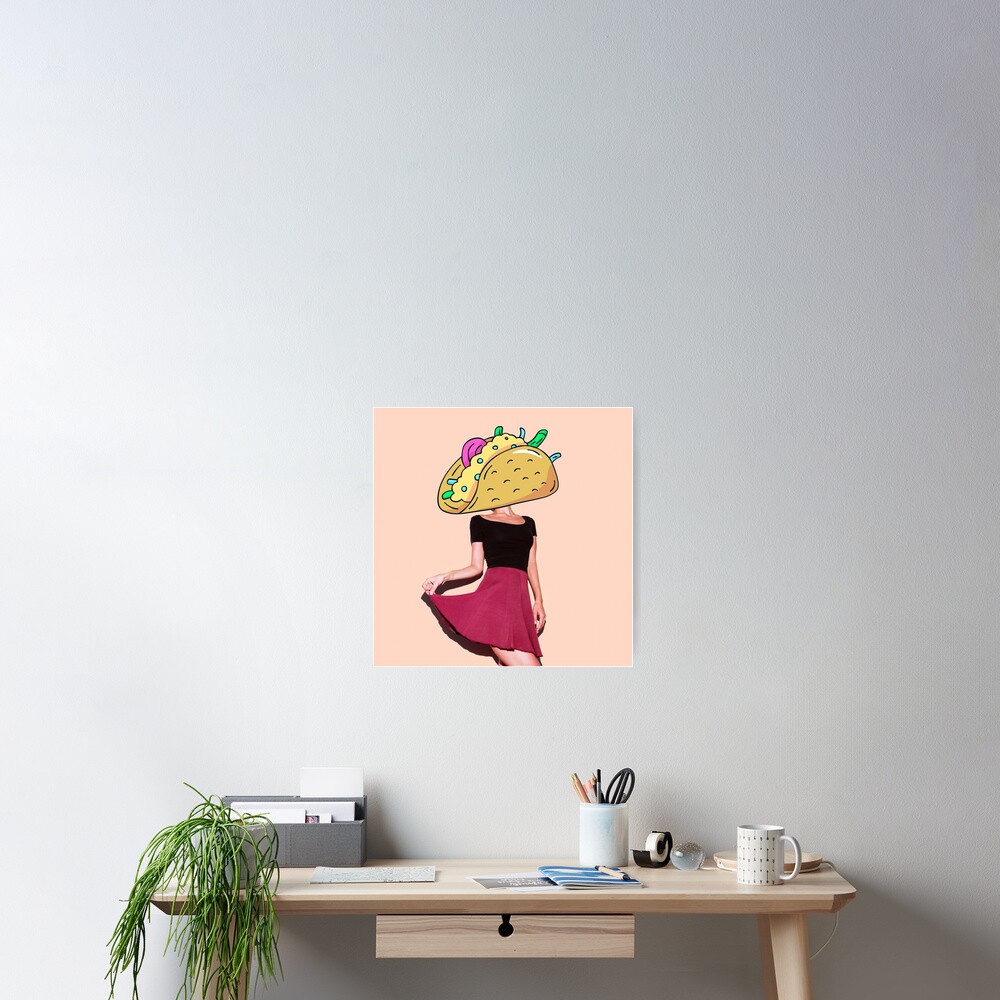 Taco Girl Poster