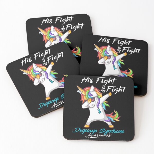 Item preview, Unicorn His Fight Is My Fight Digeorge Syndrome Awareness designed and sold by rechardtee.