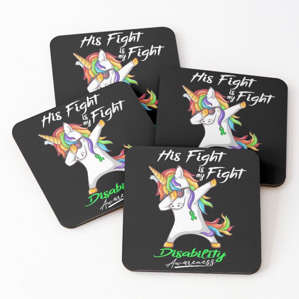 Item preview, Unicorn His Fight Is My Fight Disability Awareness designed and sold by rechardtee.