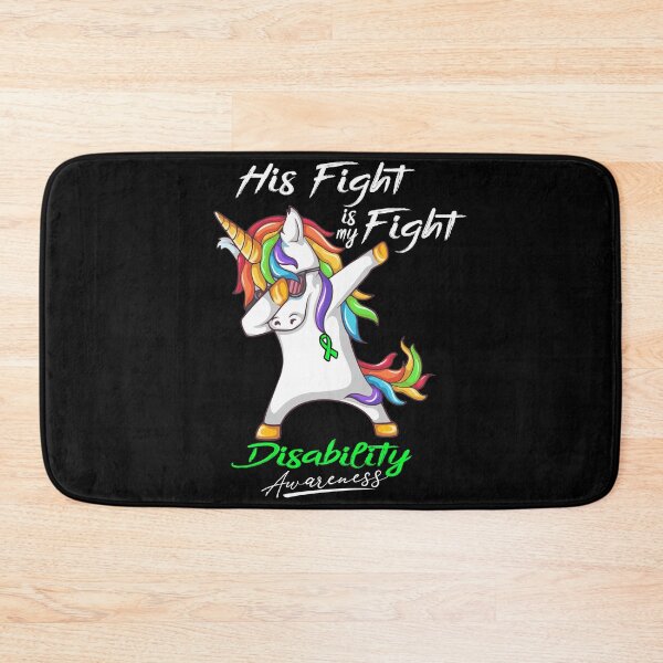 Item preview, Unicorn His Fight Is My Fight Disability Awareness designed and sold by rechardtee.