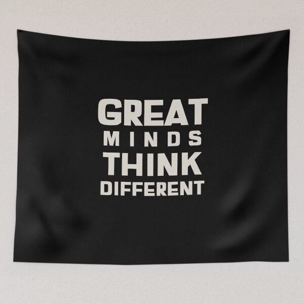 Item preview, Great Minds Think Different designed and sold by tsanwo.