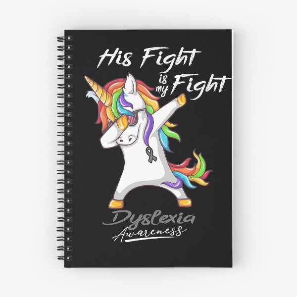 Item preview, Unicorn His Fight Is My Fight Dyslexia Awareness designed and sold by rechardtee.