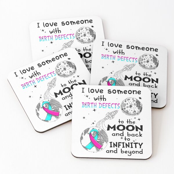 Item preview, I Love Someone With Birth defects To The Moon And Back designed and sold by heppenp.