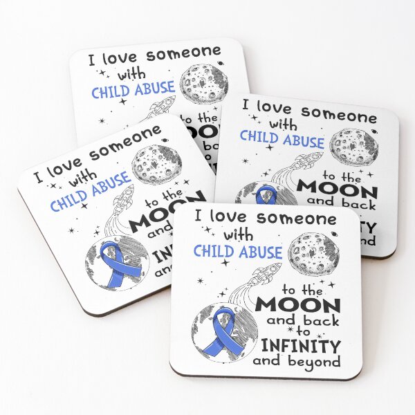 Item preview, I Love Someone With Child Abuse To The Moon And Back designed and sold by heppenp.