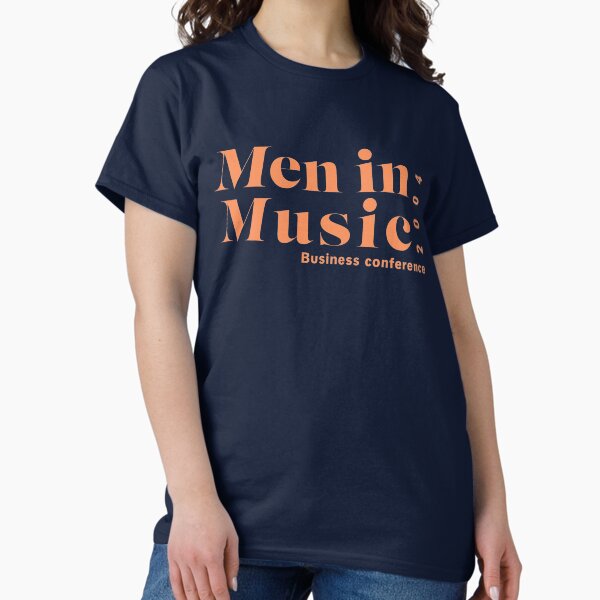 Vista previa del artículo con la obra «hombres en conferencia de negocios de la música», diseñado y vendido por Ashley Prochilo.