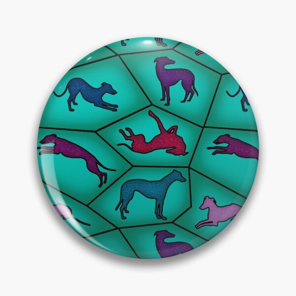 Item preview, Greyhound Faux Stained Glass designed and sold by GreytGraphicals.