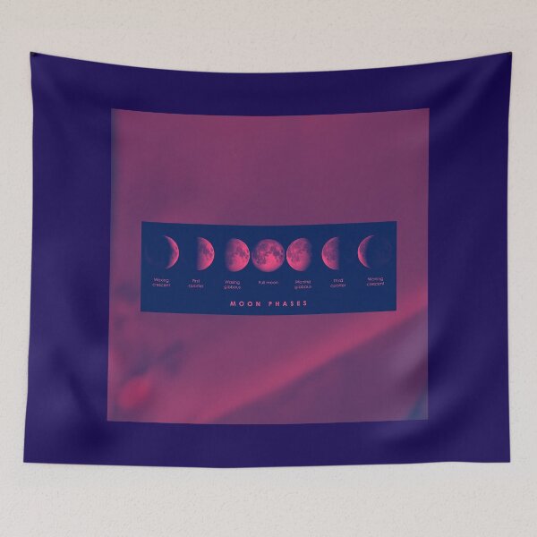 Item preview, Fuchsia Moons designed and sold by Latorih10.
