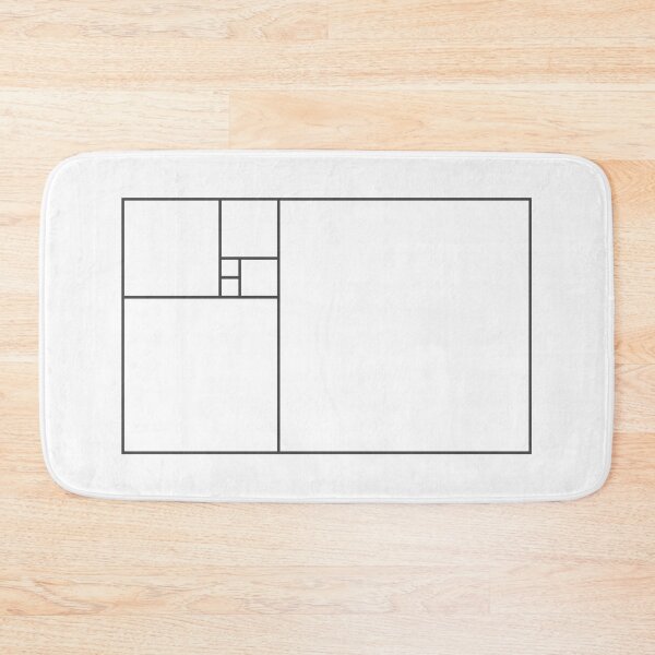 Item preview, Fibonacci Rectangle (Dark Grey) designed and sold by GalacticEmpire.
