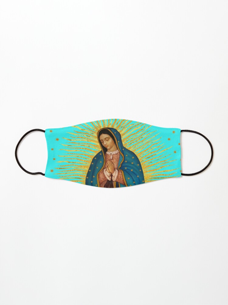 La Virgen De Guadalupe Mother Mary Madre de Dios Greeting Card by vagonart