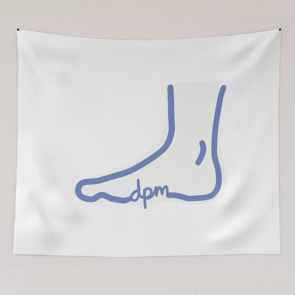 Item preview, Podiatry Foot Blue designed and sold by eneville1015.