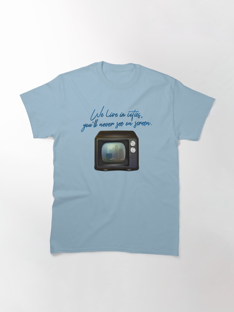 Alternate view of We Live In Cities - Lorde Design Classic T-Shirt