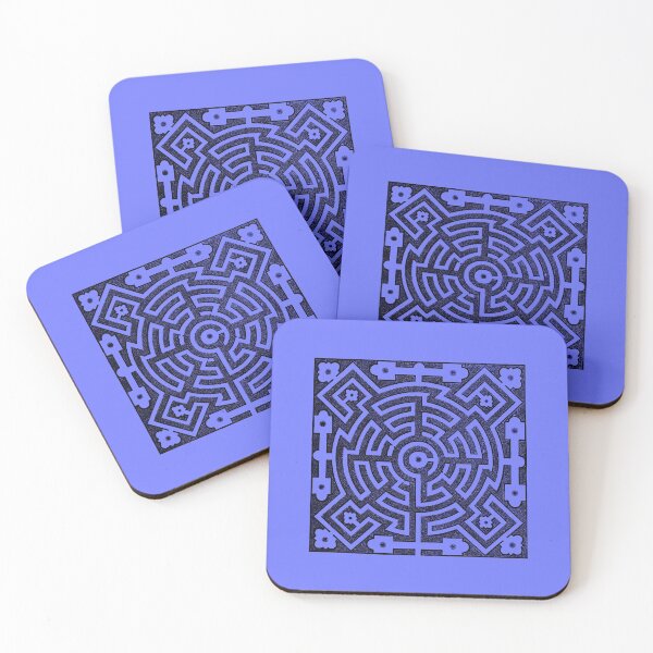 Item preview, Blue Geometric Tile Pattern Design designed and sold by BrightMint.
