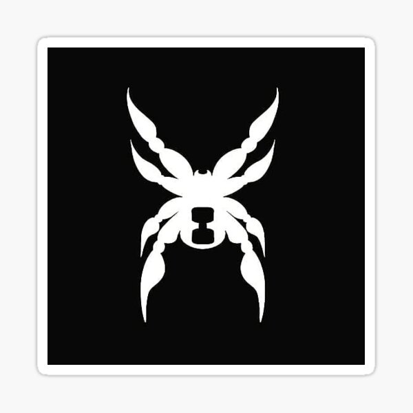 Black widow STICKER ONLY Sticker
