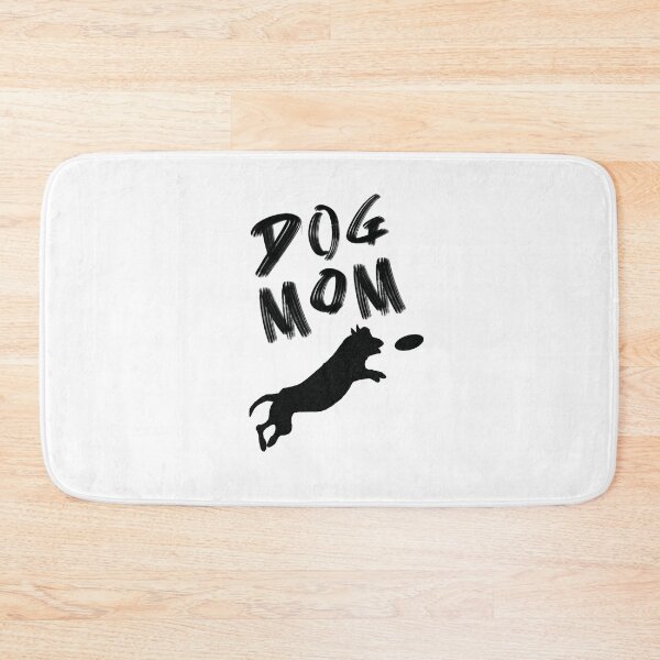 Item preview, Dog Mom - Dog Chasing Frisbee - White designed and sold by BusyMonkeys.