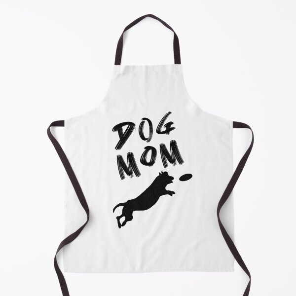 Item preview, Dog Mom - Dog Chasing Frisbee - White designed and sold by BusyMonkeys.