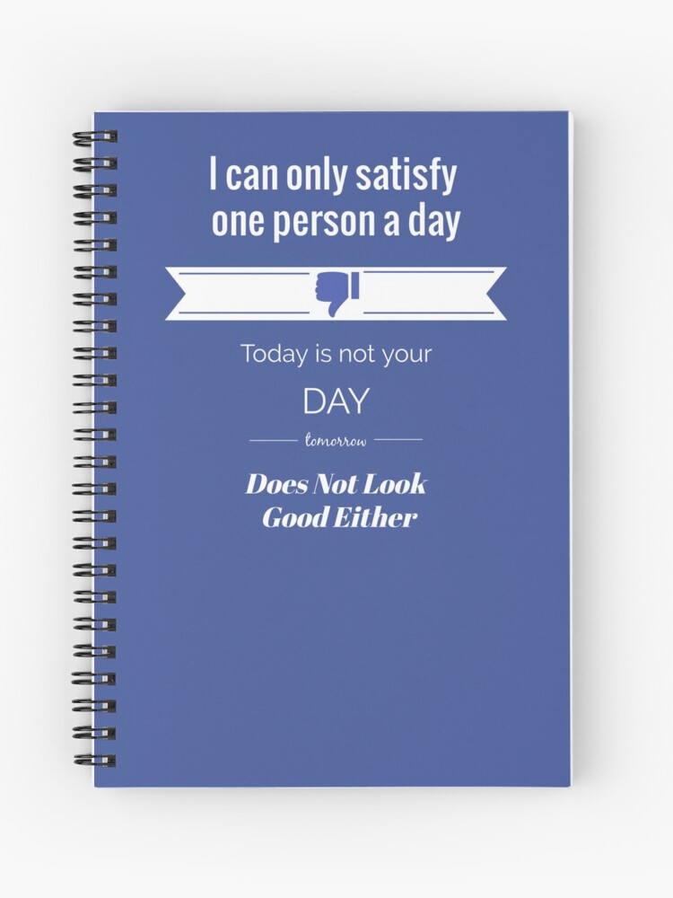 Thumbnail 1 of 3, Journal, Not Your Day designed and sold by GroomyDude.