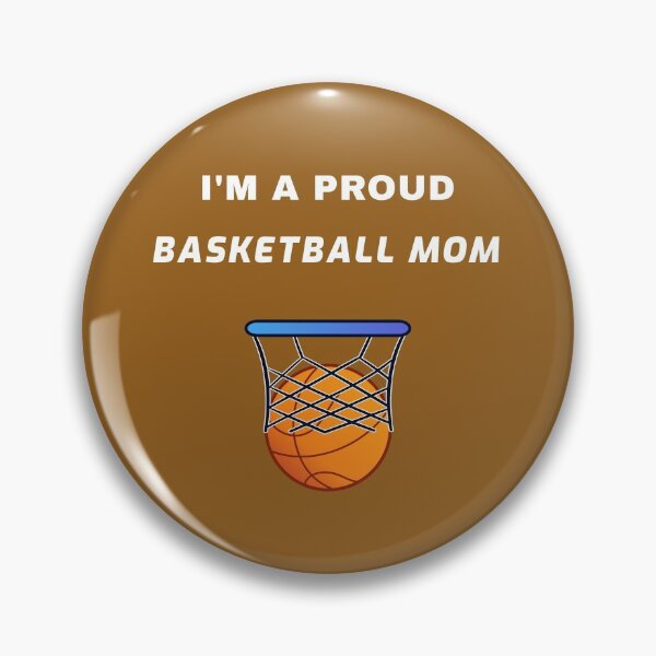 Item preview, I'm a Proud Basketball Mom designed and sold by Rell1970.