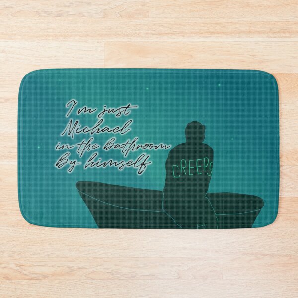 Item preview, Michael in the Bathroom designed and sold by NancyMaeDesgins.