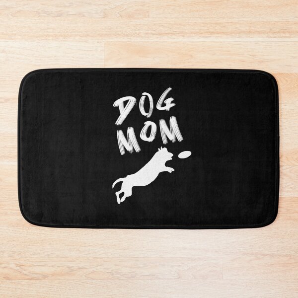 Item preview, Dog Mom - Dog Chasing Frisbee - Black designed and sold by BusyMonkeys.