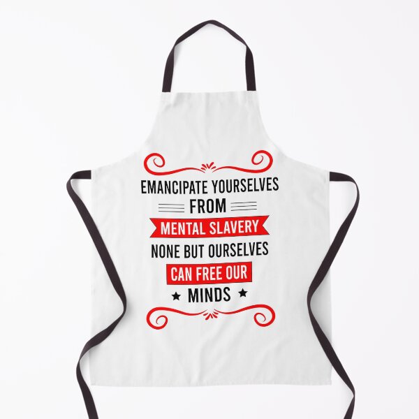 Item preview, Emancipate yourselves from mental slavery None but ourselves can free our minds - Bob Marley song quote designed and sold by shy8.