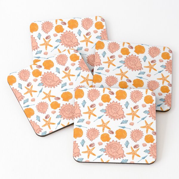 Item preview, Watercolor Seashells designed and sold by keelsome.