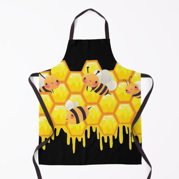 Item preview, Busy Bee Honeycomb Dripping Honey Kawaii Bee designed and sold by TammiPrez.