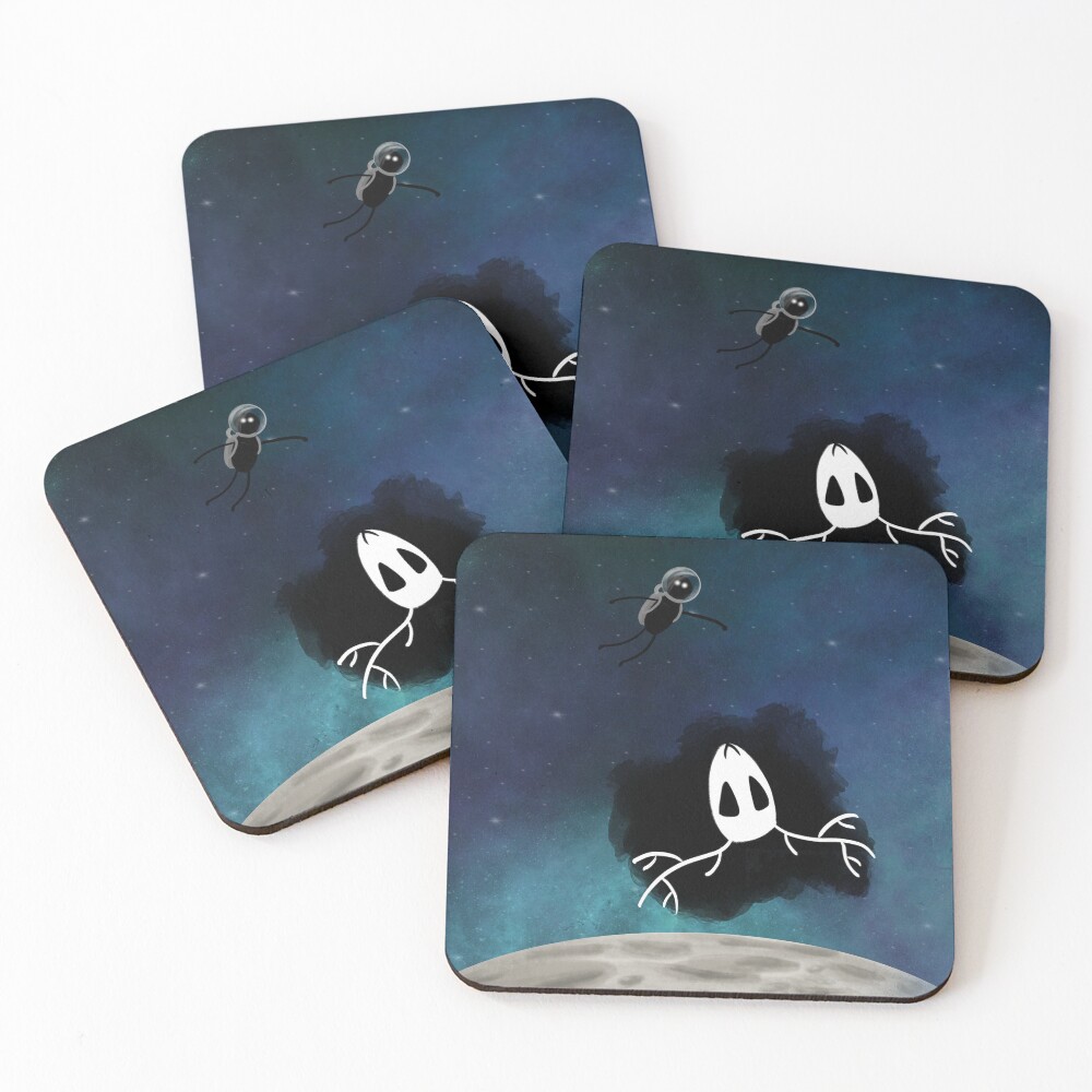 Item preview, Coasters (Set of 4) designed and sold by Sticks-Figures.