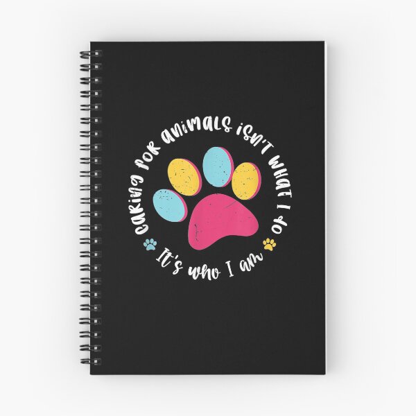 Item preview, Caring For Animals Isn't What I Do It's Who I Am Cute Paw  designed and sold by beatabea.