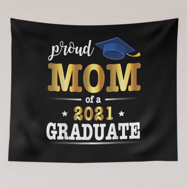 Item preview, Proud Mom Of A 2021 Graduate Senior Student Class Of School  designed and sold by beatabea.